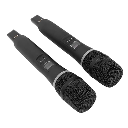 Wireless Handheld Microphone System - 2Pcs