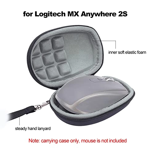 Mouse Carrying Case - Hard EVA Black