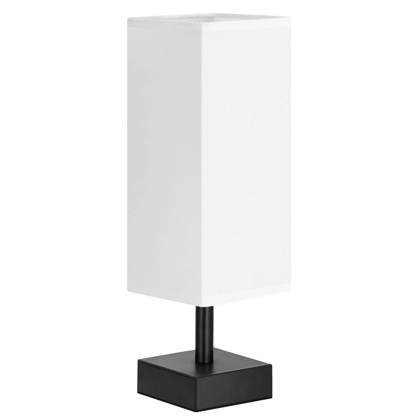 S6-16 - Linen Black Small Table Lamp