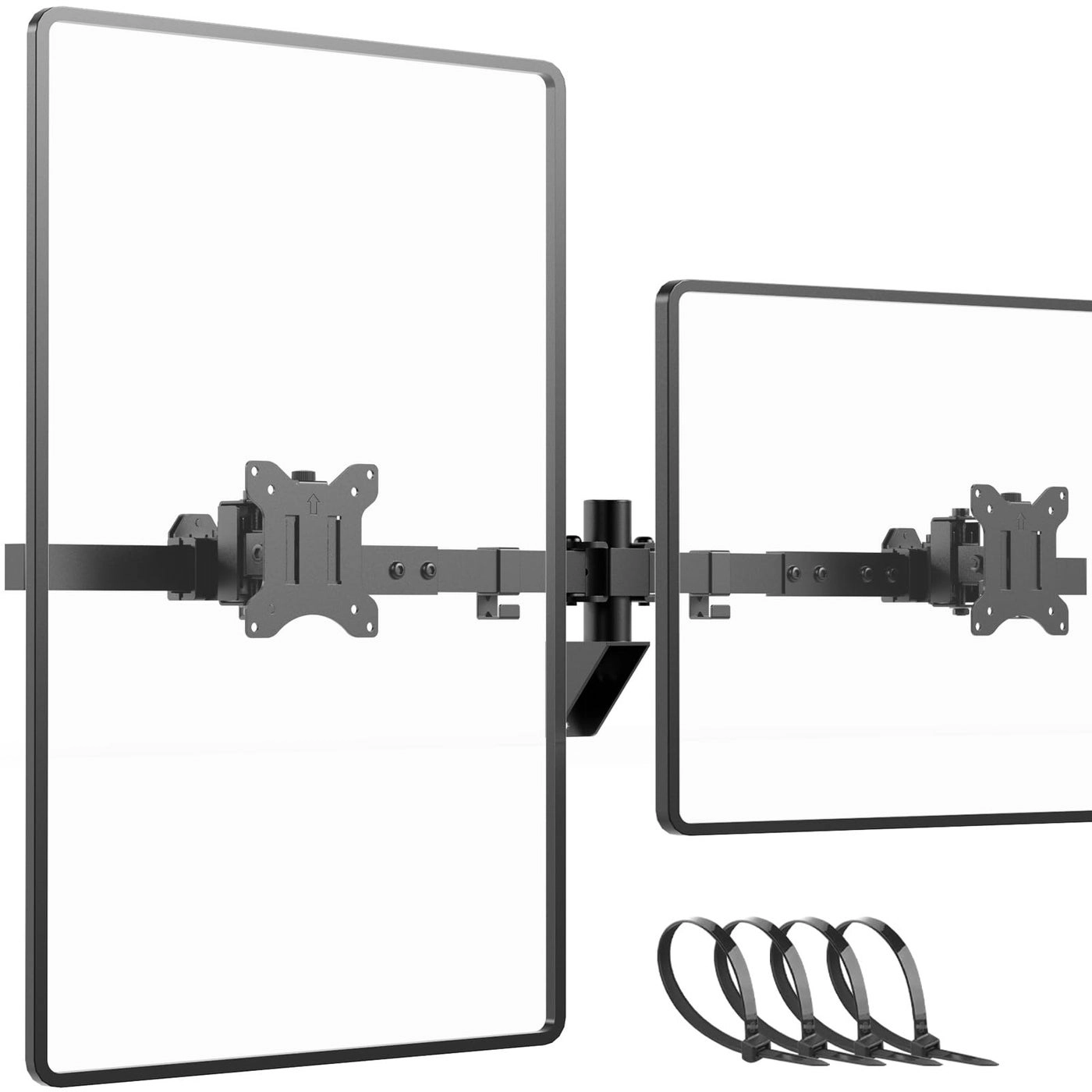 PUTORSEN Monitor Wall Mount Dual - 24 inch to 38 inch 75 x 75 mm, 100 x 100 mm
