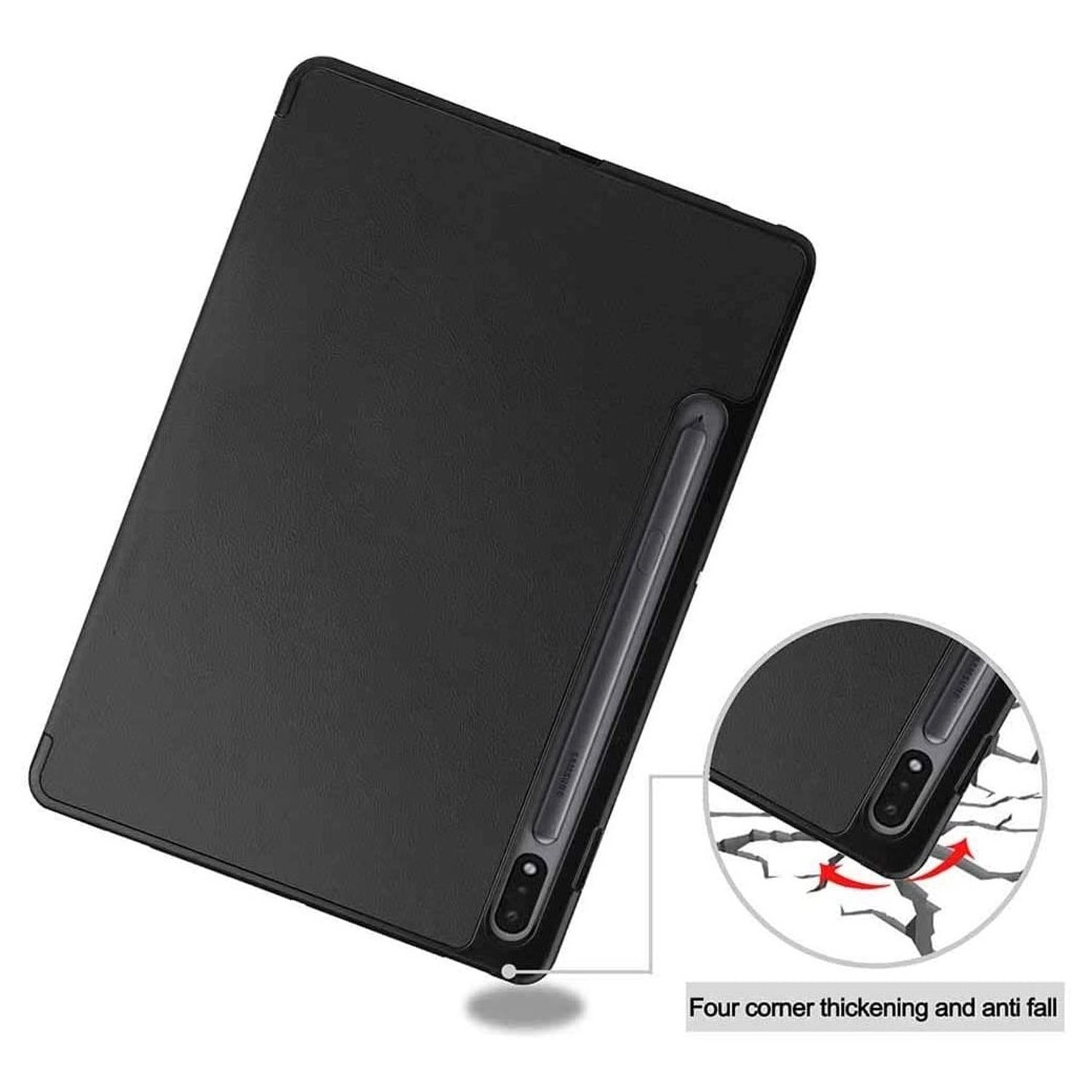 Folio Case with Screen Protector for Galaxy Tab S7