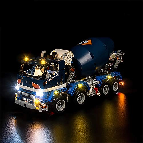 Light Kit LED Lights for LEGO Technic Concrete Mixer Truck 42112 - Plastic 1