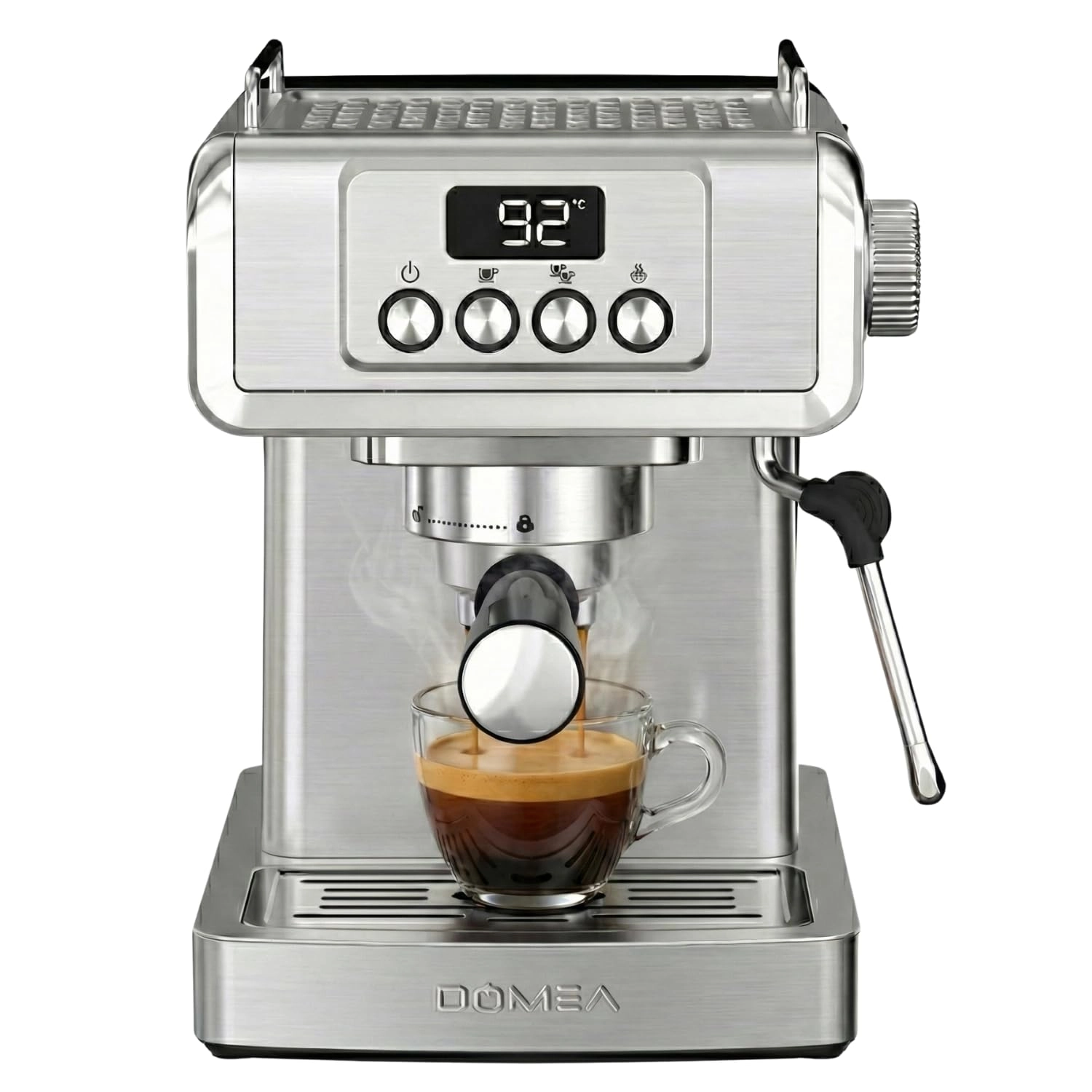 DOMEA APPLIANCES PVT LTD KCM811 - Thermo Block Digital Temp Control Milk Frothing Wand