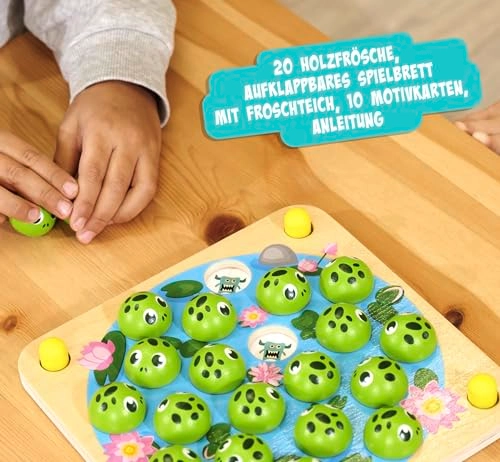 My Frog Memo Game - 3 Years 20 pieces
