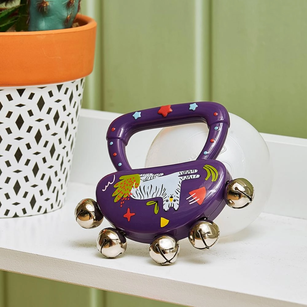 Baby Hand Grip Rattle - Suitable for 3 months & above BPA-free