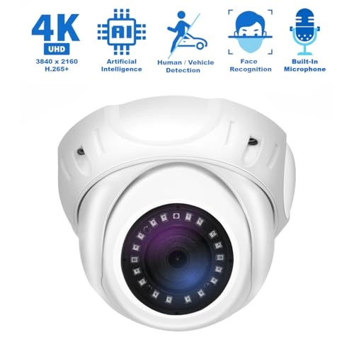 5508NP - 8 channels 3TB HDD + 8536IP - 4K 8MP + CAT60 - 60ft + CAT100 - 100m