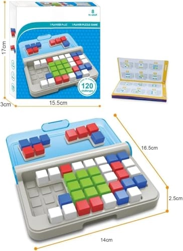 IQ Smart Game Focus 3D Puzzle (efwq-039j) - 8 pcs