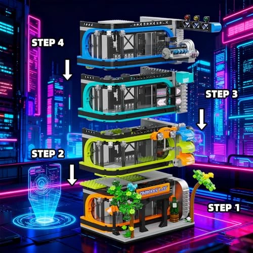 Future City Parking Tower - 1144pcs