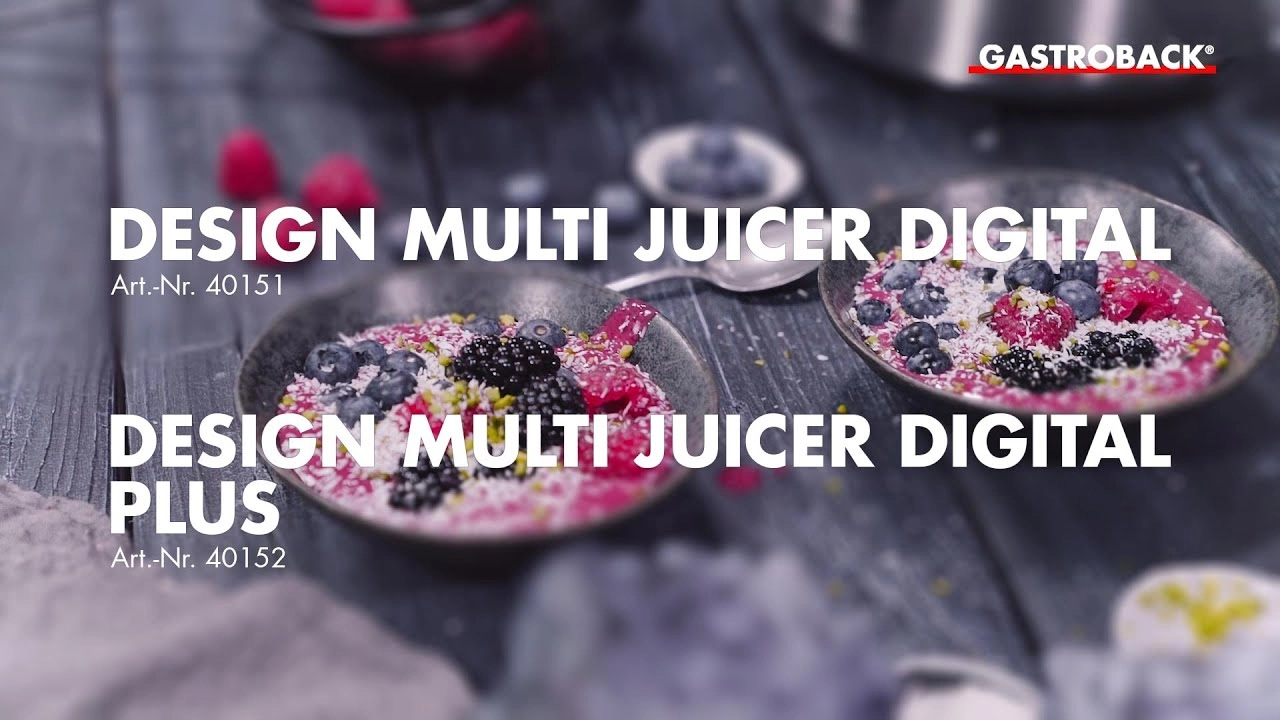 Design Multi Juicer - 1300W 1.2L