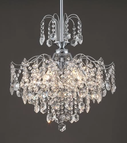 Crystal Chandelier - Dimmable