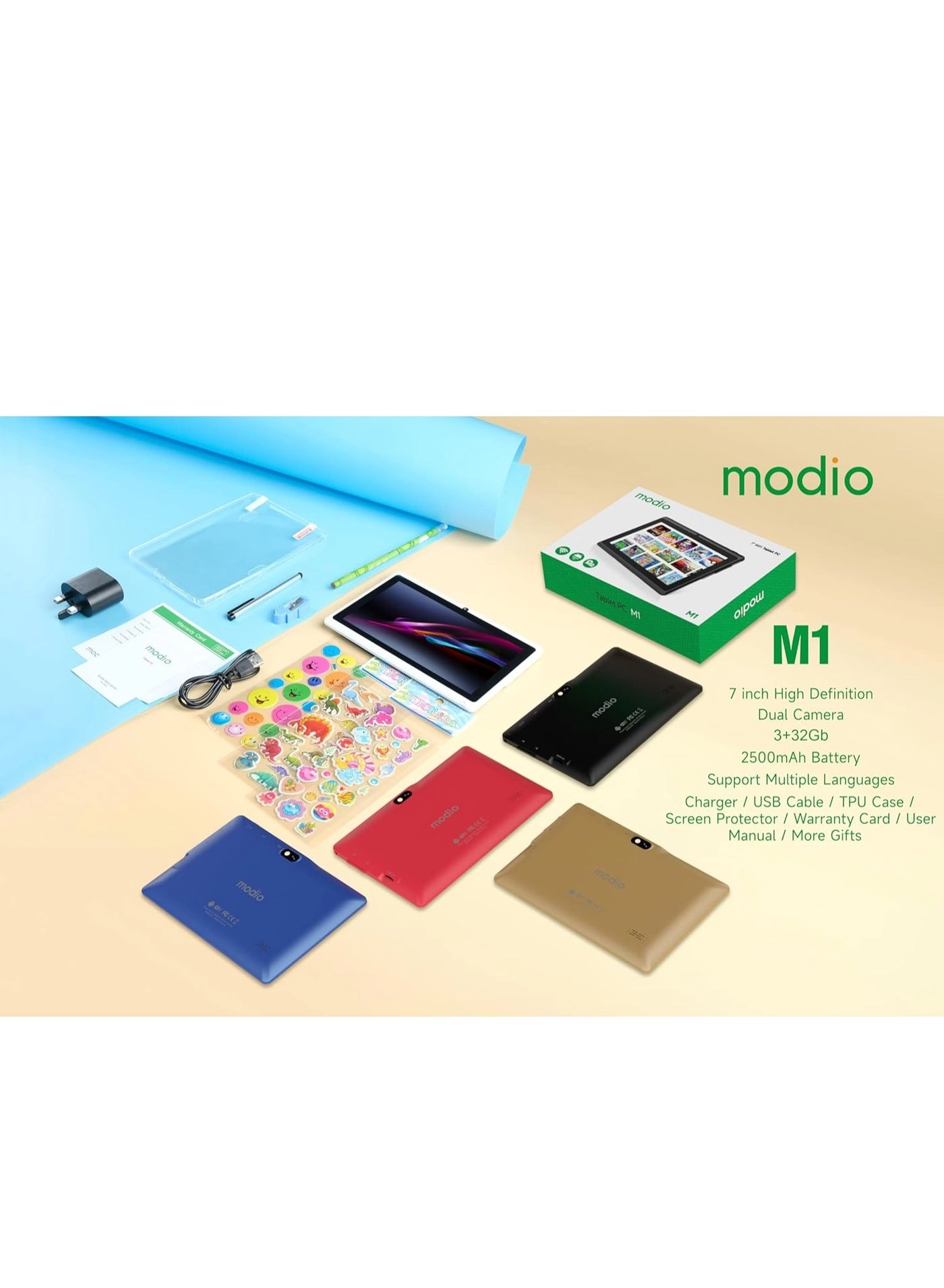 M1 - 4 GB 7 in 64 GB