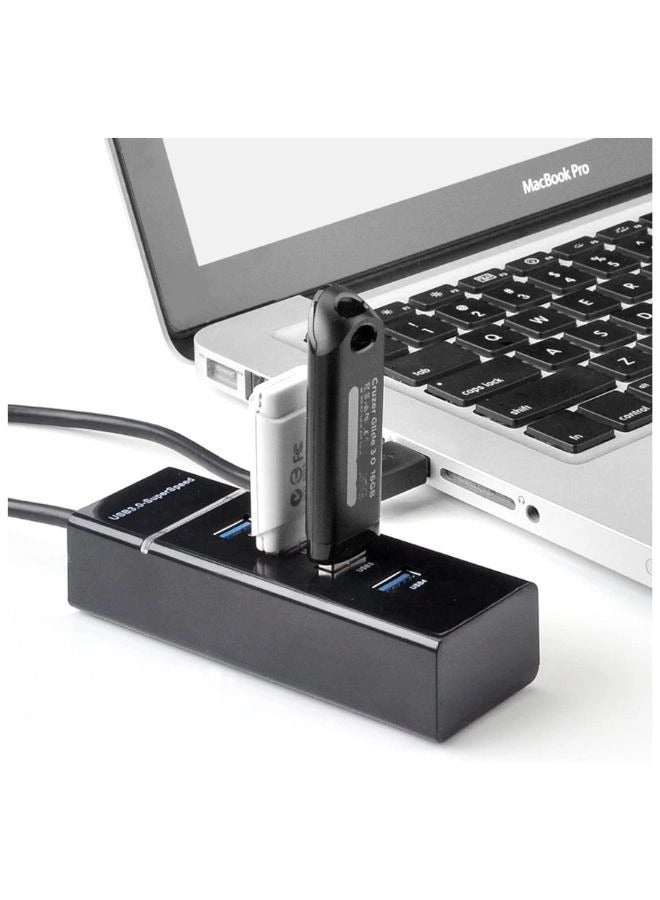 4 Ports HUB - USB 3.0 5Gbps LED