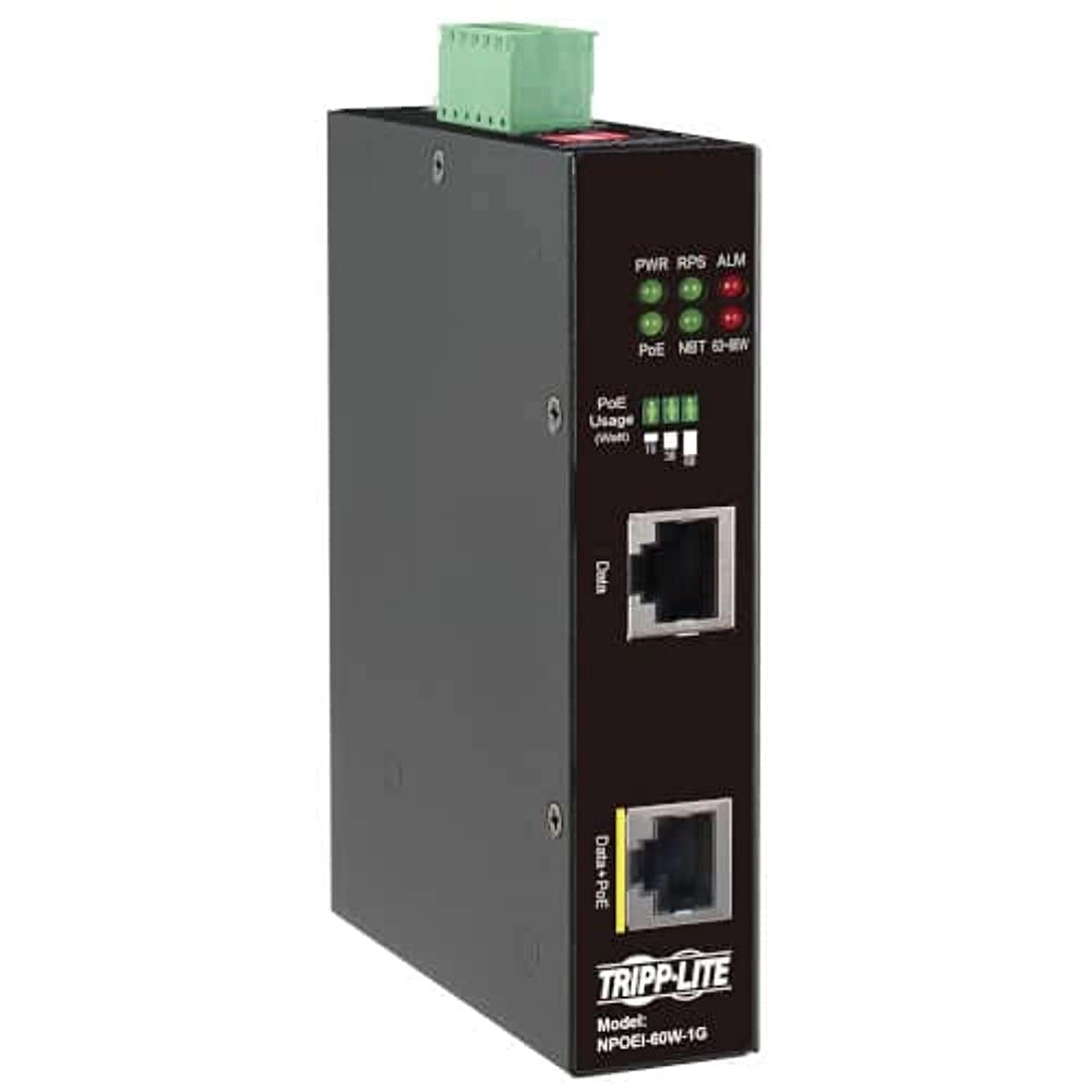 Tripp Lite NPOEI-60W-1G - 60W 1-Port 1 Gbps