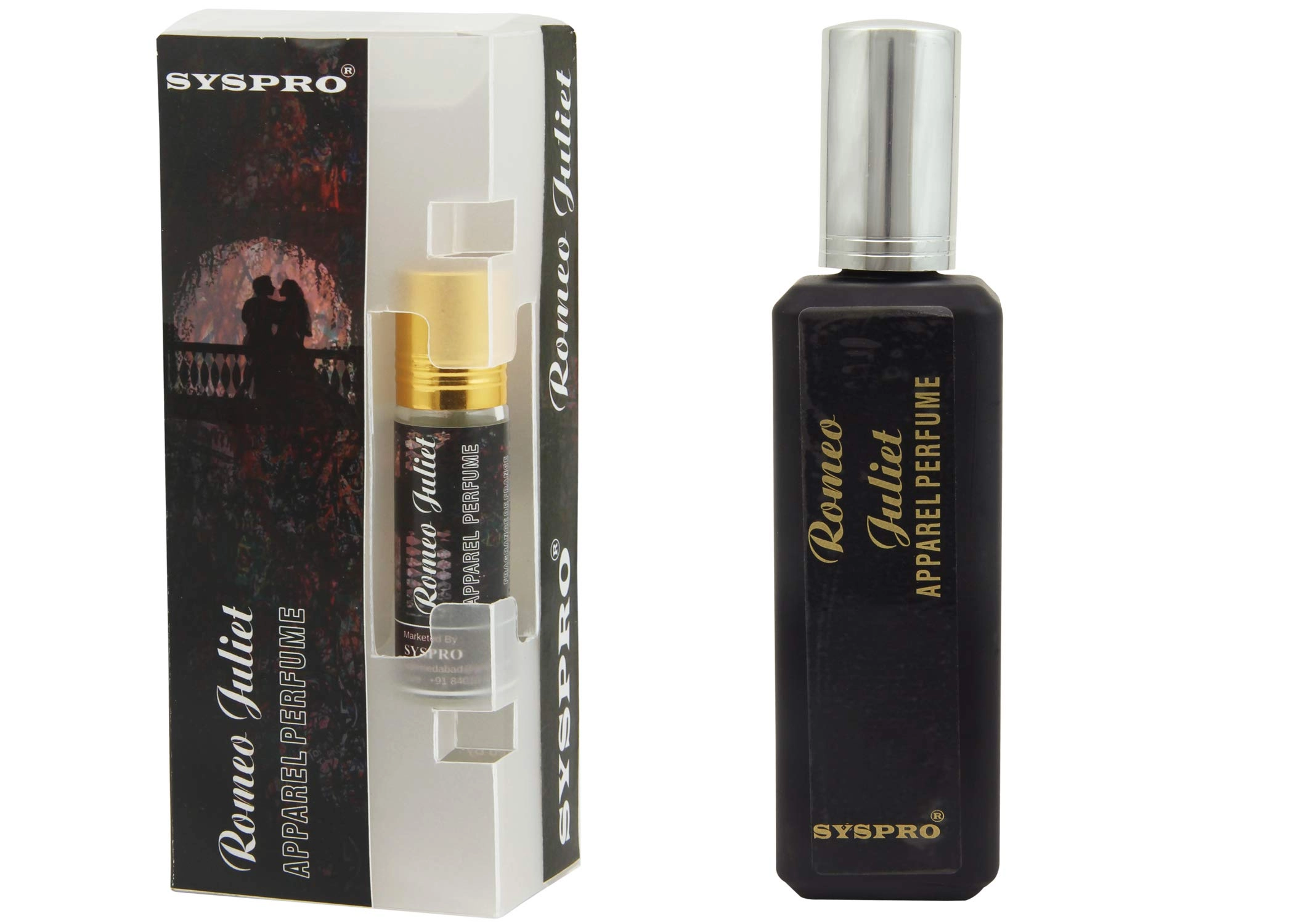 SYSPRO Romeo Juliet Eau de Parfum - 100ml + Concentrated Attar - 8ml