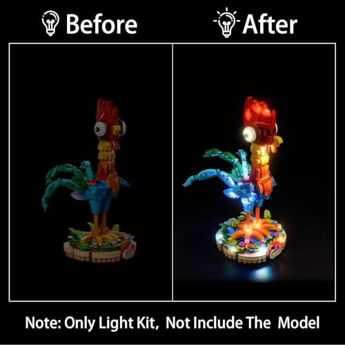 Lighting Kit - ABS Heihei for LEGO Heihei 43272