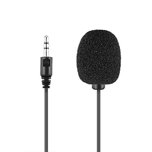 Collar Clip Lapel Mic 3.5mm-Mini-Jack Microphone