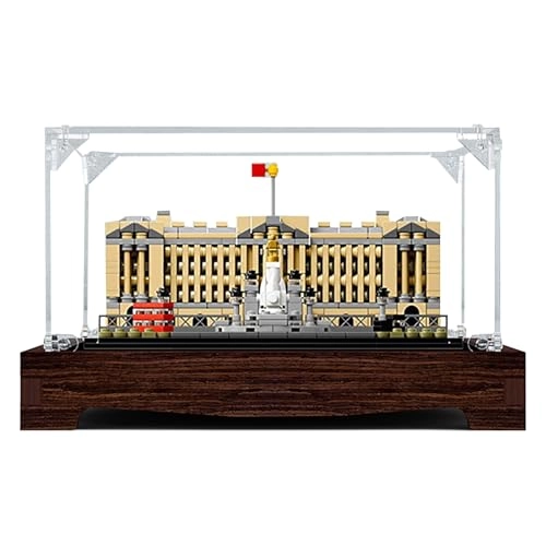 Display Case for Lego 21029 - Dark Walnut 24 x 21 x 12 cm
