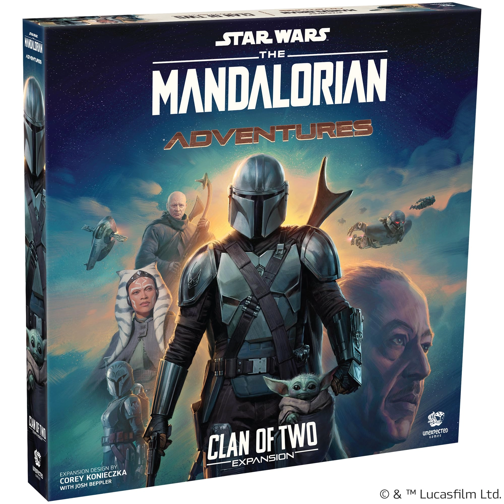 Asmodee The Mandalorian: Adventures - Clan of Two