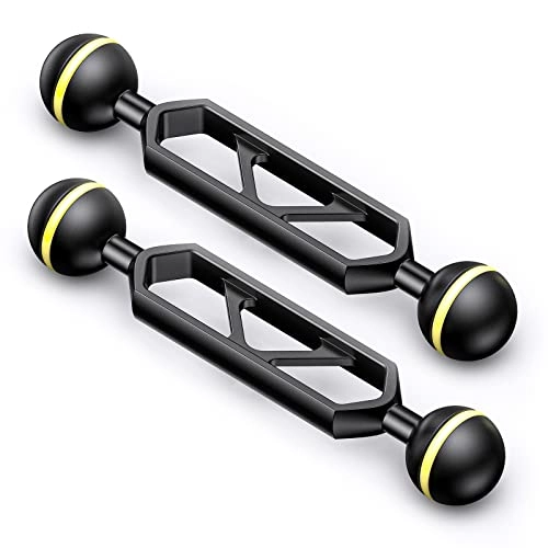 Seafrogs Double 1" Ball Arm - 5" Aluminum