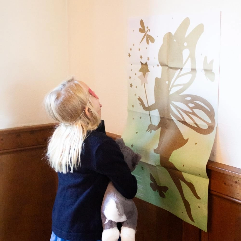 Pin The Wand on The Fairy Game - English 4 Pieces