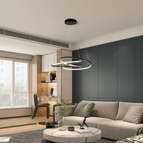 Modern LED Chandelier - 59 inches/150cm 15.7 inches/40cm