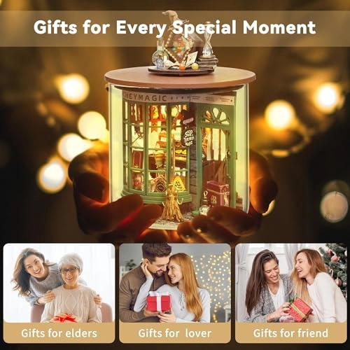 Dollhouse Miniature DIY House Kit - Dream Bottle Series 1:32