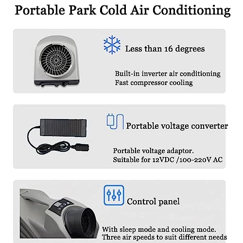 Portable Tent Air Cooler - 700W