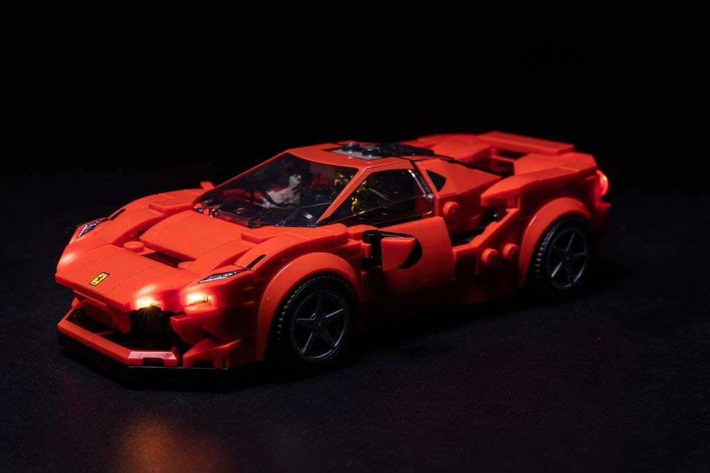 Brick Loot Speed Champions LED Light Kit - Ferrari F8 Tributo