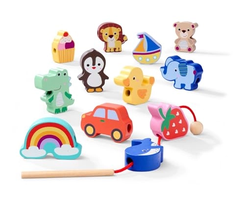 EH Games Threading Game - 3 years and up 13 pieces