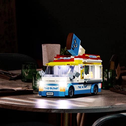 LED Light Set for Ice Cream Van - 60253 Battery Powered