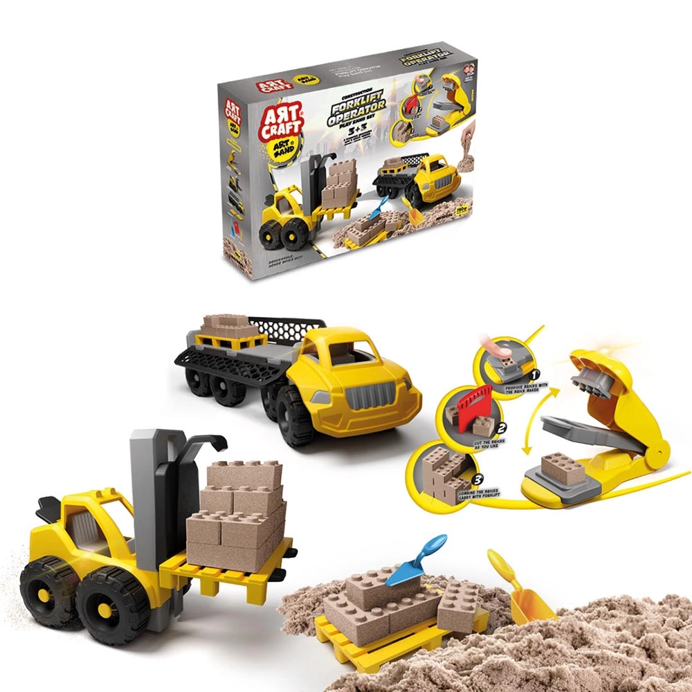 Art Craft Forklift Operator Play Sand Set - 3+ years