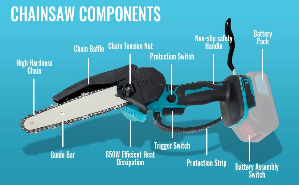 Mini Chainsaw - 850W