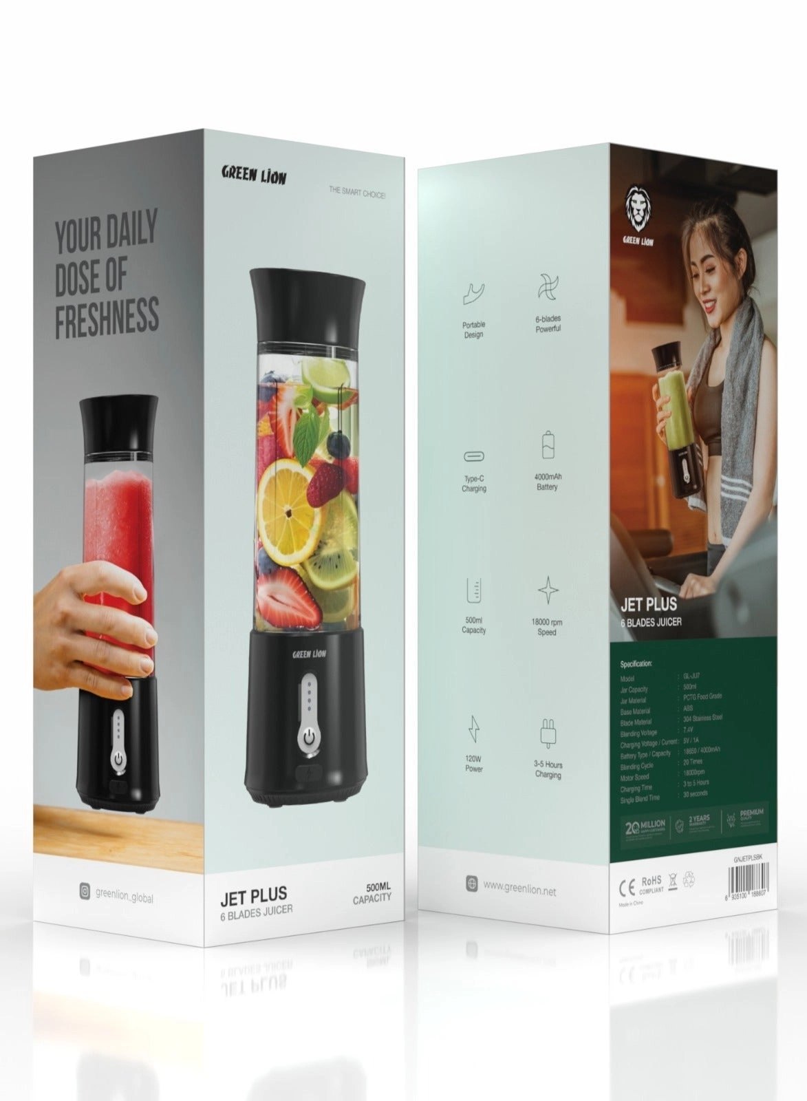 Jet Plus - 120W 500ml