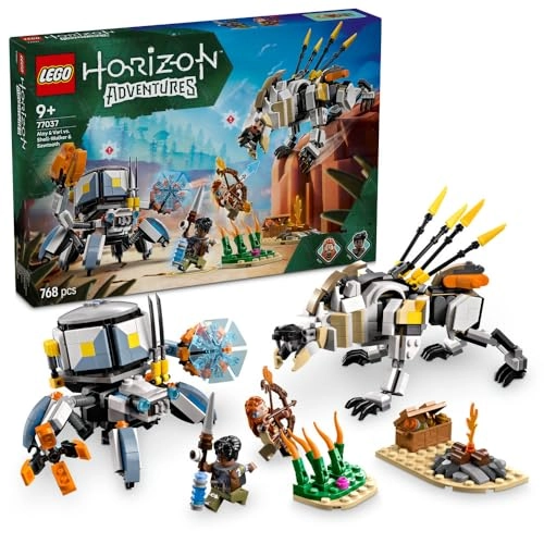 Horizon Adventures Aloy & Varl vs. Shell-Walker & Sawtooth (77037)