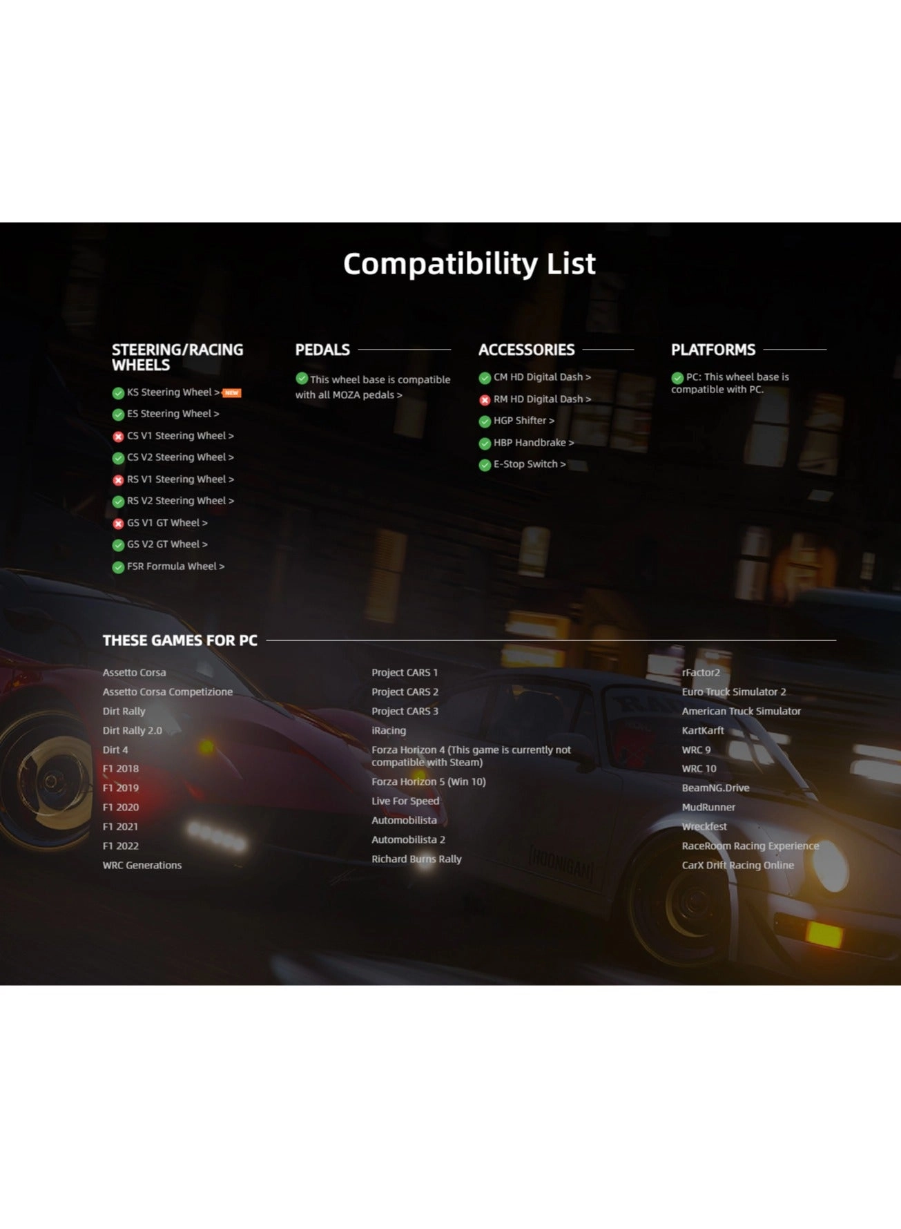 R12 Racing Wheel & Pedals - PC