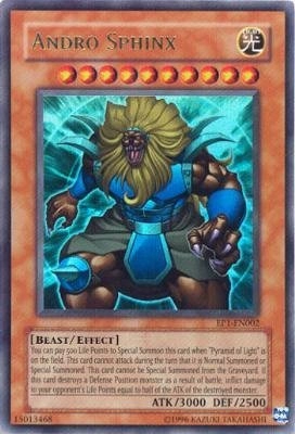 Konami Andro Sphinx EP1-EN002 - Promo Edition