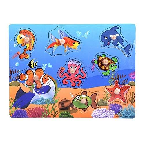 Wooden Nail Hand Grasping Board - 3 years and up 1 pieces