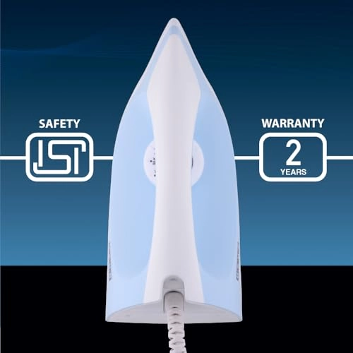 EI 3802 - 1000W Dry Iron Blue/White
