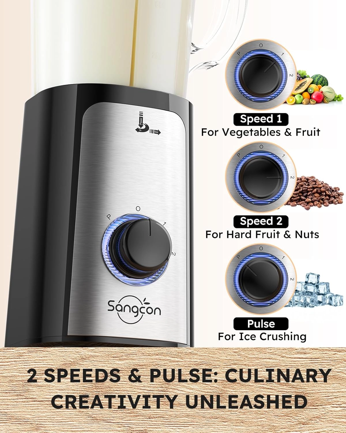 5 in 1 Blender and Food Processor Combo - 350W