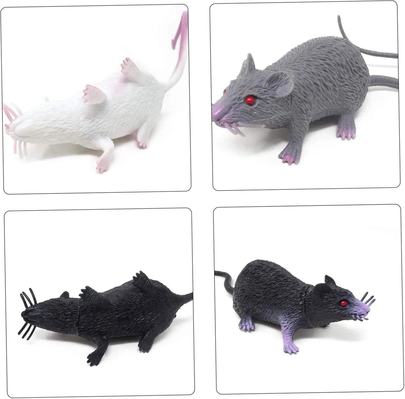 Fake Mouse - 90*48*38mm/7.48*1.89*1.1inch 6pcs