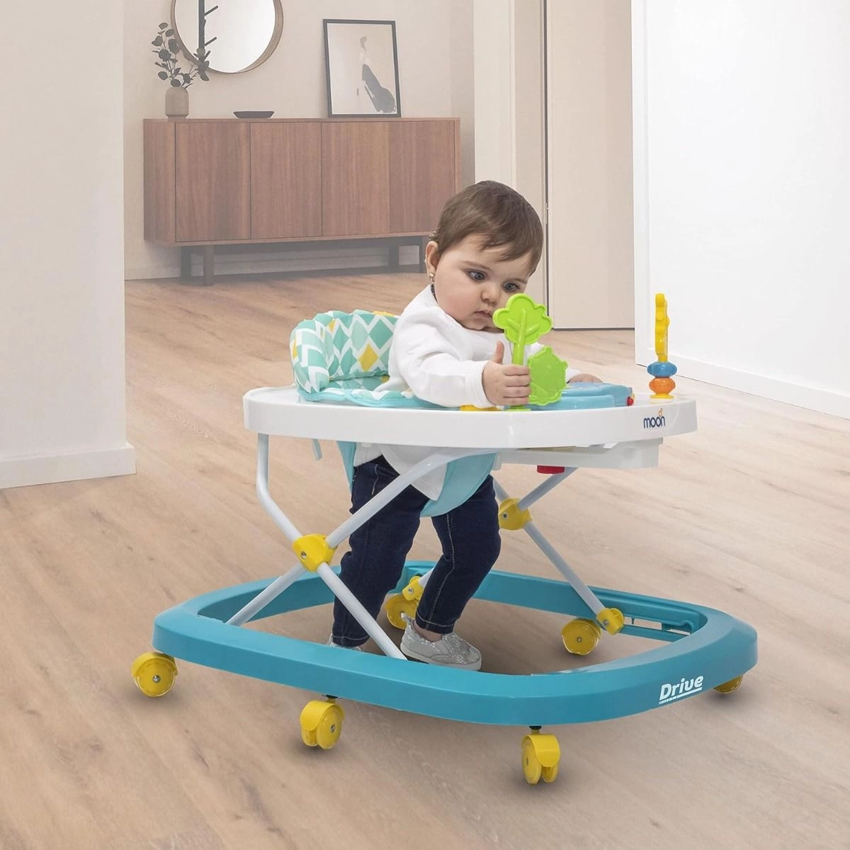Baby Push Activity Walker - Blue 6 months & above