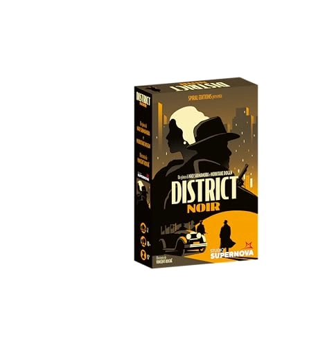 District Noir: Duel on the Last Card - Card Game (Italian)
