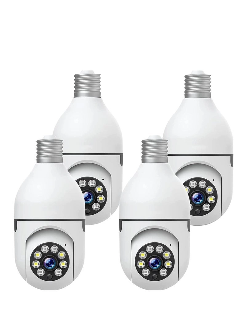 ELTRAZONE WiFi Light Bulb Camera 1080P Pack