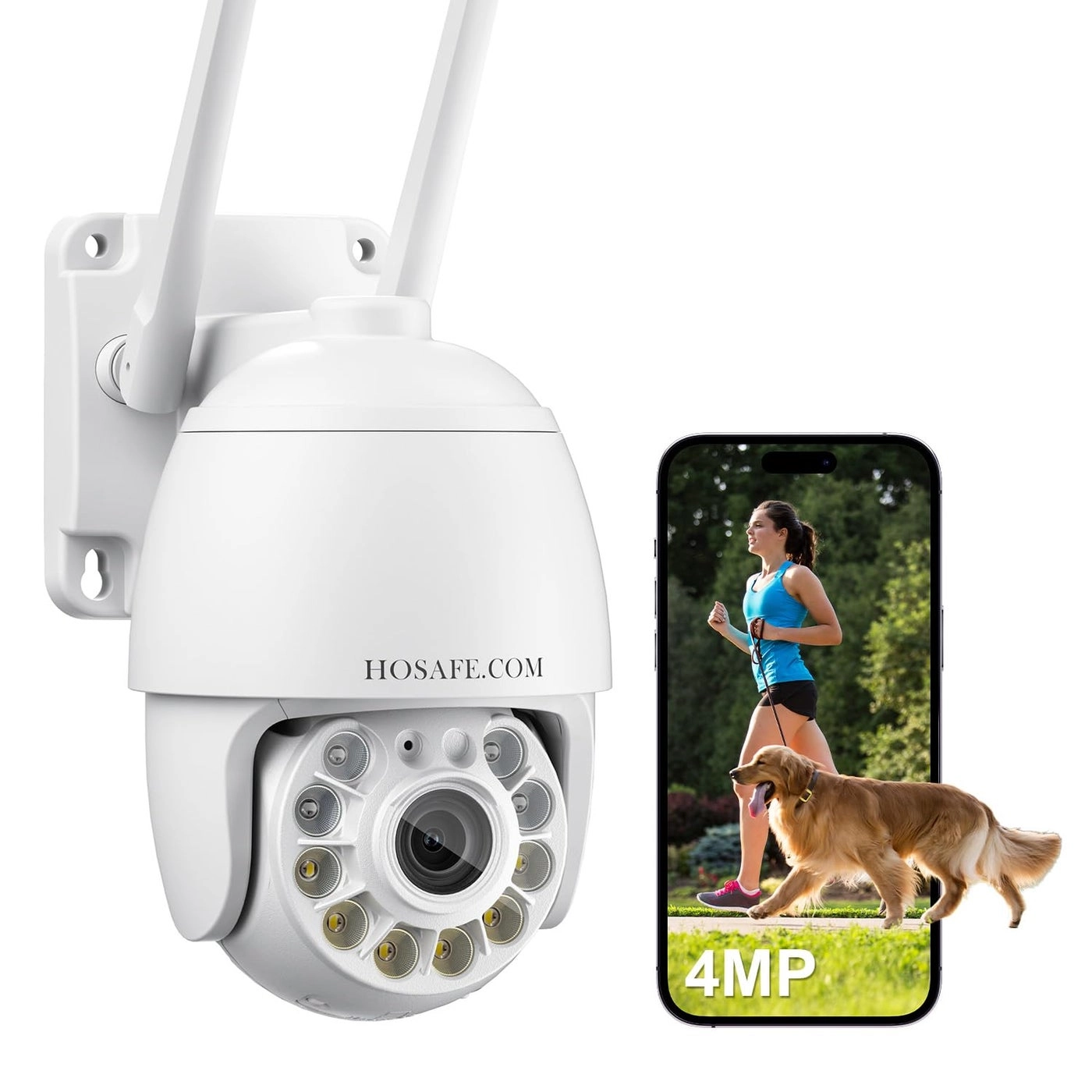 Plug-in Cameras for Home Security 4MP