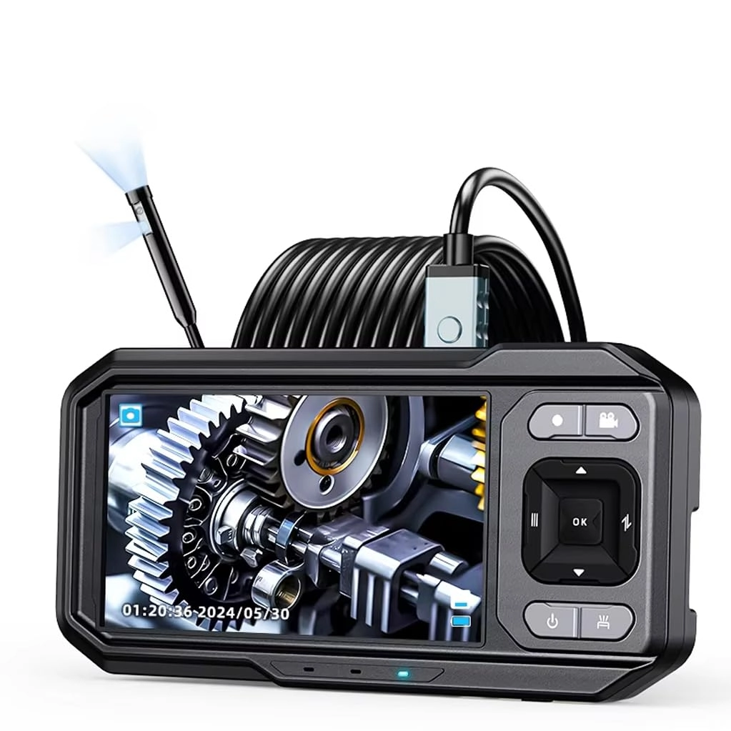 Tobo Digital Dual Lens Industrial Endoscope - 8.0mm 16.5FT