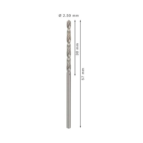 HSS Metal Drill Bit - HSS-Co Cobalt alloy 2.5 mm