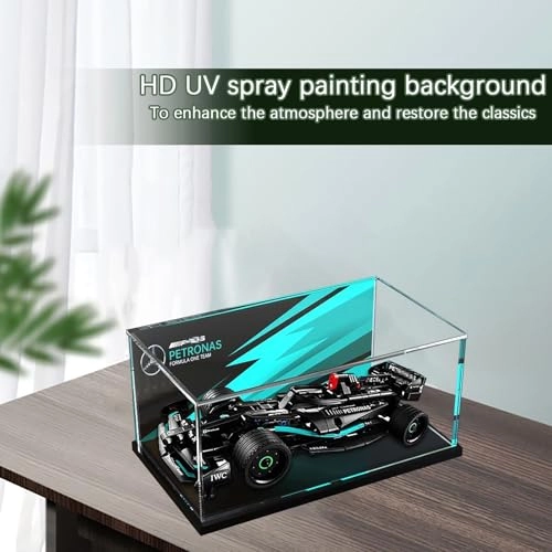 Acrylic Display Case - 30 x 15 x 10 cm Clear Dustproof