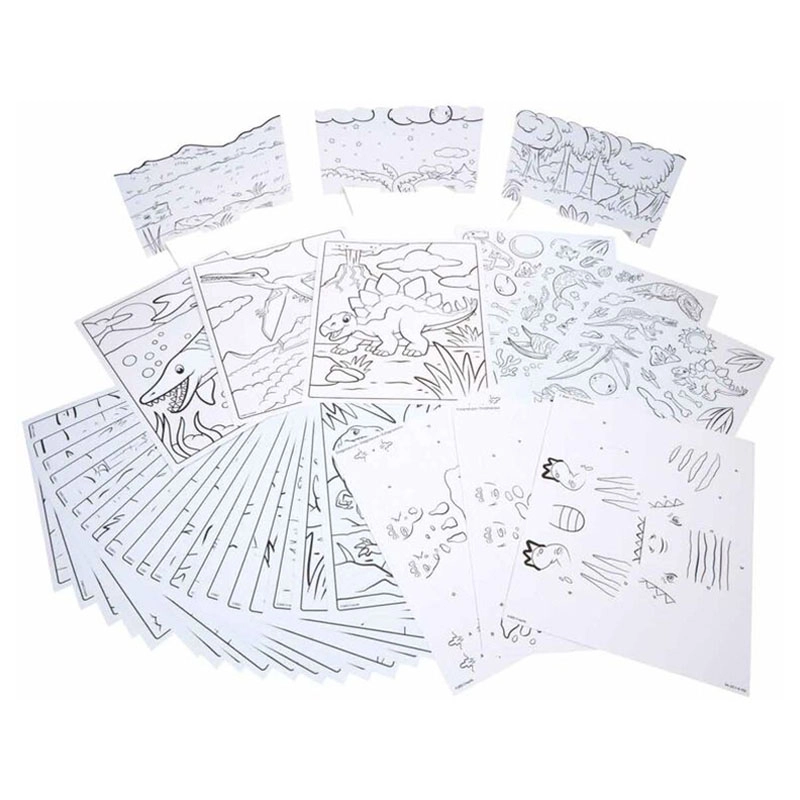 Dinosaur 5-in-1 Art Kit - 4+ years