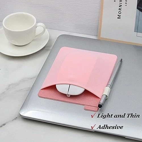 Portable Hard Drive Sleeve - Pink Bag Reusable adhesive