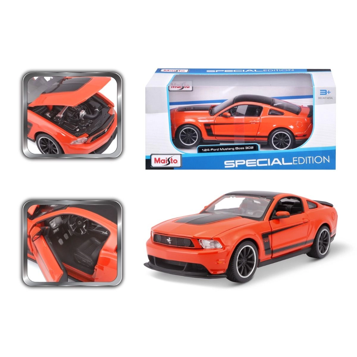 Ford Mustang Boss 302 - 1:24